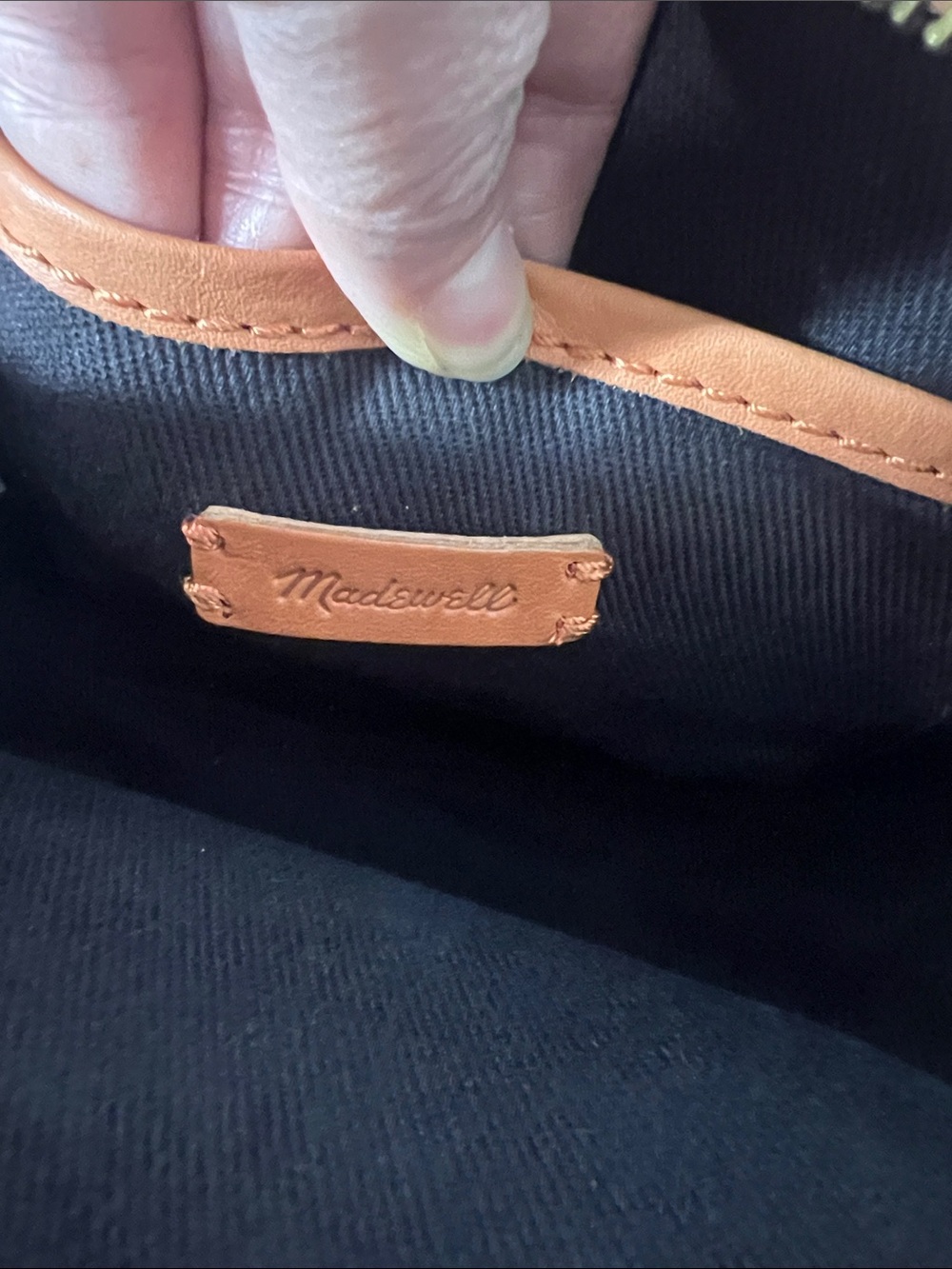 Madewell Juno Leather Circle Bag in Burnt Orange - Picture 10 of 10